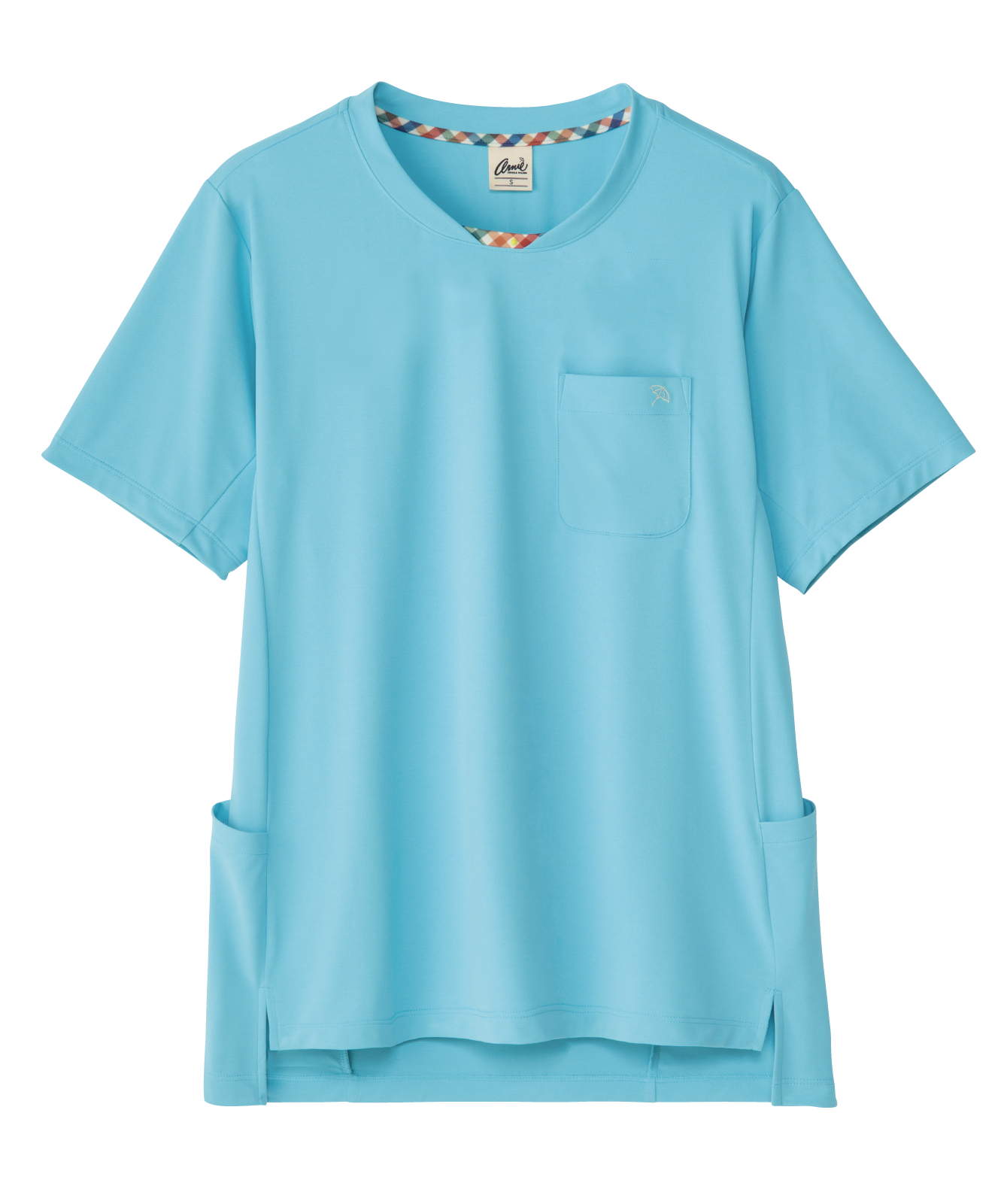 Ｔシャツ（男女兼用） 着丈長め 耐久性 吸汗 速乾 エコ 介護 【ANT310】