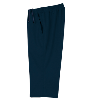 クロップドパンツ（男女兼用） 耐久性 吸汗 速乾 UVケア 透け防止 制菌 入浴介助 介護 【PP314】